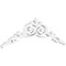 Ekena Millwork Pitch Baile Architectural Grade PVC Gable Pediment, 36"W x 10 1/2"H x 1"P (7/12) GPP036X011X100BAI - alternate 1